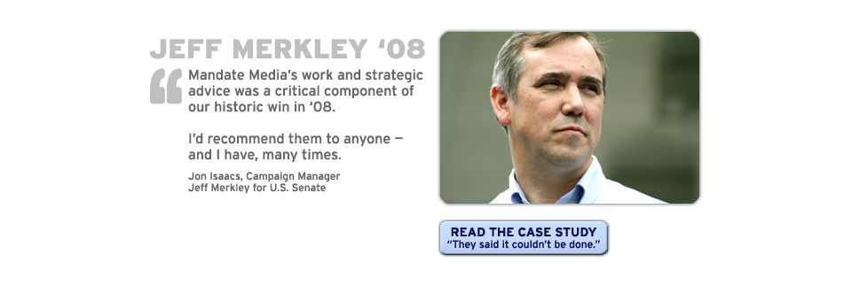 Jeff Merkley for Senate 2008