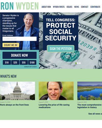 Ron Wyden for Senate