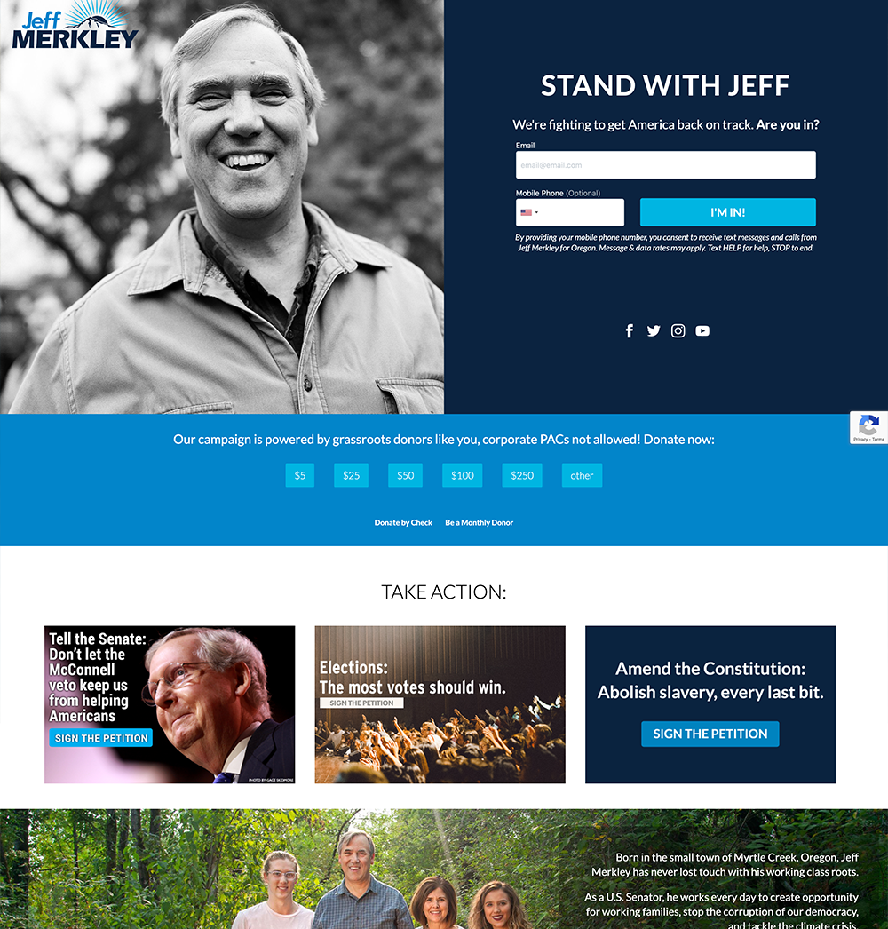 Jeff Merkley for Senate